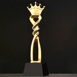 Personalizado Crown Trophy com Copos de Ouro, Prêmio Campeões, Brinquedos Educativos, Prêmios da Competição Recompensa, Esportes Winner Props - Image 1