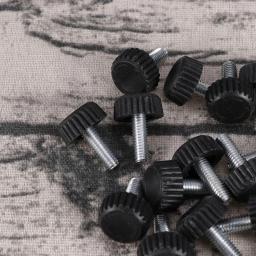 Pés plásticos ajustáveis Parafusos, Pé Ajuste Móveis, M6, Acessórios Hardware, 20pcs - Image 5