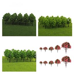 Brinquedo de paisagem de árvore de 20 espaços, modelo de árvore de 1/100 jogo em escala - Image 2