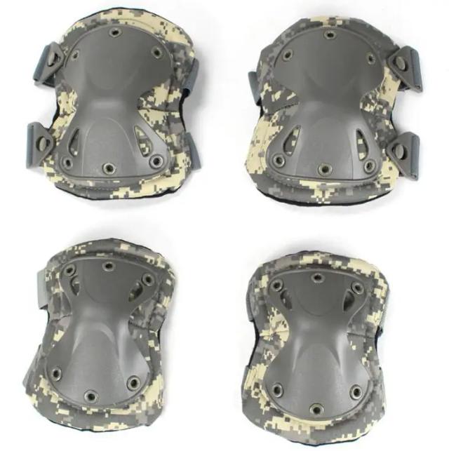 Joelheiras e Cotoveleiras Táticas para Airsoft, Paintball e Caça