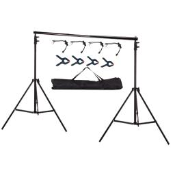 Enviar do Brasil  Photo Studio Background Support System Stands Backdrop Stand Props Fotografia Fundos Titular para Shoots - Image 1