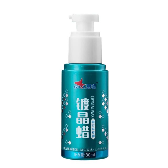 Revestimento Hidrofóbico em Spray para Pintura de Bicicletas - Cera Protetora de 80ml para Proteção Cristalina e Impermeabilidade