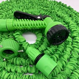 Expansível Magic Water Gun Mangueira Tubo, Carretéis Flexíveis, Pote De Espuma, Lavagem De Carro Pulverizador, 7 Padrões - Image 3