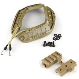 Tactical rápido trilho capacete acessório, Rail Mount Guide, adaptador militar tiro, ARC - Image 4