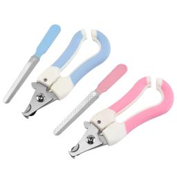 Aço inoxidável Claw Nail Clippers para animais de estimação, cortador de unhas para cães e gatos, tesoura de arquivo, aparador de cuidados para cães - Image 5