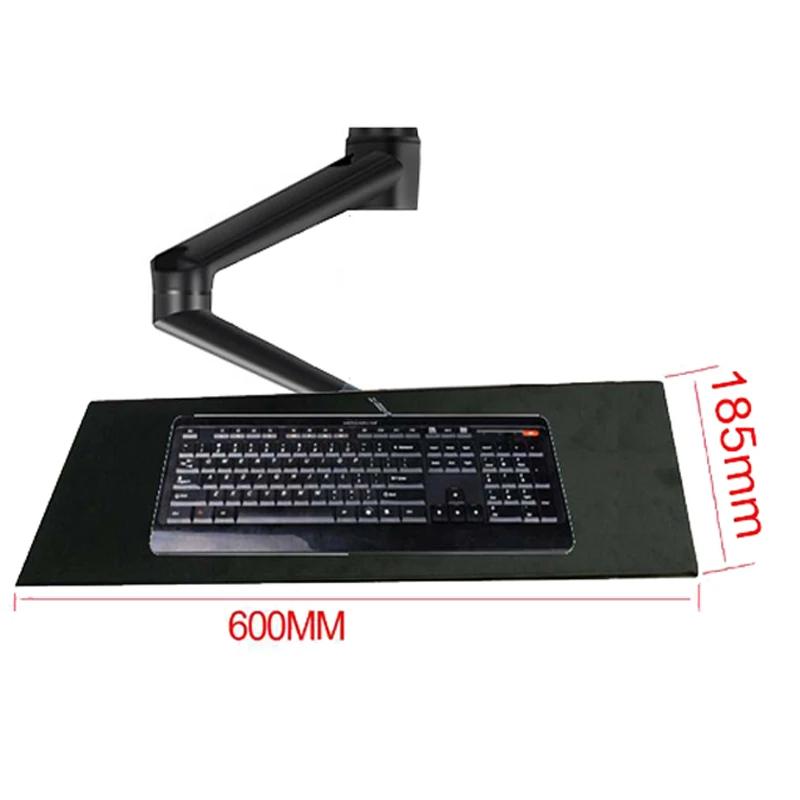 Placa de teclado de alumínio longo braço, DIY Acessório Parte, 360 Full Motion Tilt, Rotação preta, OL-3L, OL-1, OL Series - Image 1