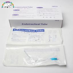 Tubo endotraqueal veterinário do tubo traqueal com punho suprimentos veterinários estéreis descartáveis - Image 6