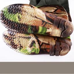 Impermeável anti desgaste botas de pesca, botas de chuva antiderrapantes, traje vadear, agricultura ao ar livre, eu 36-47, 1 pc - Image 4