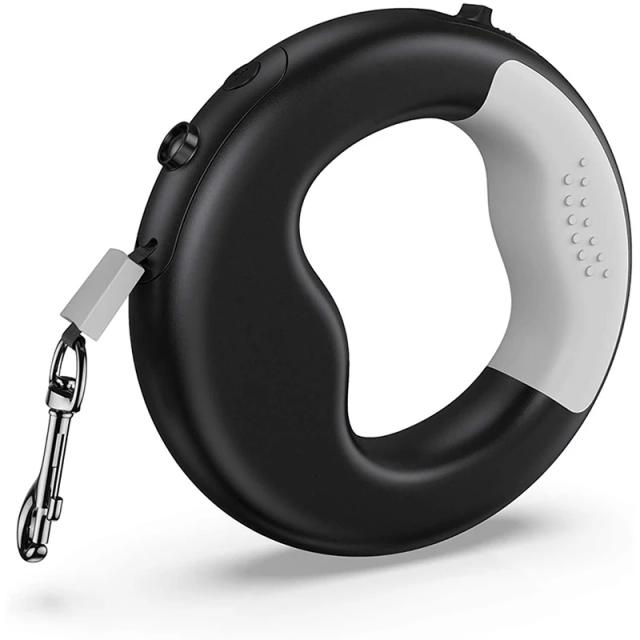 Coleira Retrátil Benpaw: Durável, Ergonomica, Antiderrapante, Recarregável com USB e Luz Integrada para Cães