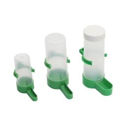 Bebedouro automático para pássaros de estimação, alimentador de água para papagaio, bebedouro regador de pássaros, plástico com prendedor para aviário, barata - Image 4