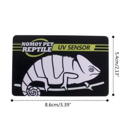 Lâmpada de luz uvb para répteis, testes com placa de teste uv, papel, répteis, terrário, medidor de vida eficaz, suprimentos para animais de estimação - Image 6