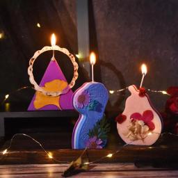 Kit de Fabricação de Velas com Suporte de Algodão Fixador de Velas, Ferramentas Artesanais, DIY, Artesanal, Adesivo Wicks, 1 Conjunto - Image 2