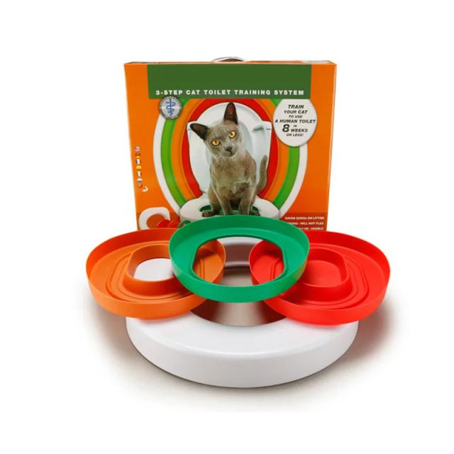 Treinamento Profissional para Gatos: Kit de Alta Qualidade para Usar Banheiro Humano com Facilidade