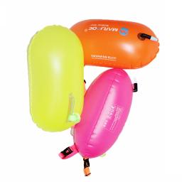 Boia de natação inflável altamente visível, dispositivo flutuador de reboque, bolsa de ar inflável para natação, esporte aquático, snorkel de água aberta - Image 6