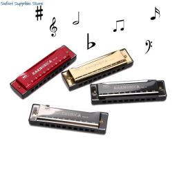 Swan Harmonica para Instrumento Musical, 10 Buracos para Rock Country Folk Jazz Melophone, Diatonic Blues Harpa, Sopros, Órgão de Boca - Image 1