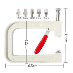 Máquina de configuração de pérolas, faça você mesmo, contas artesanais, ferramenta de prensa manual para roupas, artesanato, máquina de fixação de rebite, ferramentas de máquina de configuração de pérolas - Image 2