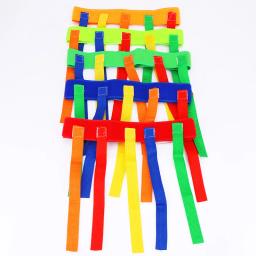 Crianças ao ar livre engraçado jogo captura cauda equipamentos de treinamento brinquedos para crianças adulto jardim de infância meninos meninas de trabalho em equipe jogo esporte brinquedo - Image 3