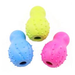 Cães mastigar brinquedos bolas de borracha forma cão interativo molar dentes brinquedo limpo mordida resistente filhote de cachorro brinquedo de limpeza escova de dentes para animais de estimação fornecimento - Image 1