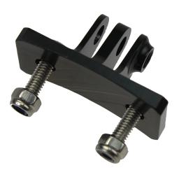 Cnc paraquedismo capacete suporte de montagem fixa tripé adaptador bicicleta ciclismo para insta360 um para gopro hero 13 12 11 10 para dji ação - Image 5