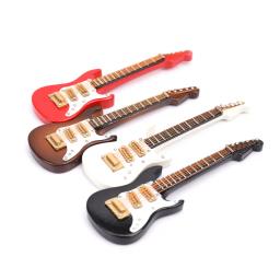 1 conjunto de mini instrumentos musicais de decoração, instrumentos musicais de decoração em miniatura com estojo e suporte - Image 2