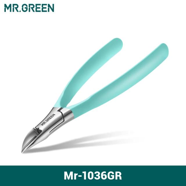 Cortador de Unhas Profundamente Encravadas Mr. Green em Aço Inoxidável para Pedicure e Correção de Unhas Grossas
