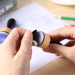 Mini ferramentas de mistura de tinta de tinta com recargas de espuma redondas/dameadas conjunto para fazer cartão de artesanato de papel scrapbooking novo diy quente - Image 3