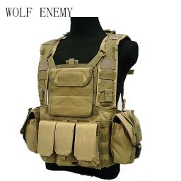 Molle RRV Peito Rig, Arnês de Paintball, Airsoft Vest, Multicam, Caça, Tático, Caminhadas, Bolsa de Água, 3 L - Image 1