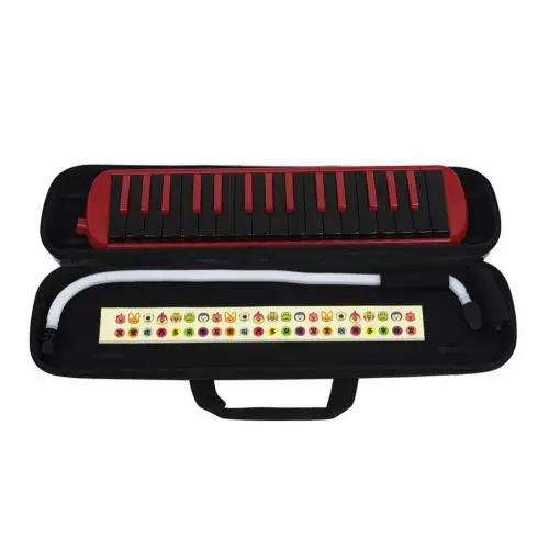 Conjunto de 32 Chaves Melódicas com Case Portátil para Acordeão - Ideal para Iniciantes em Treinamento Musical
