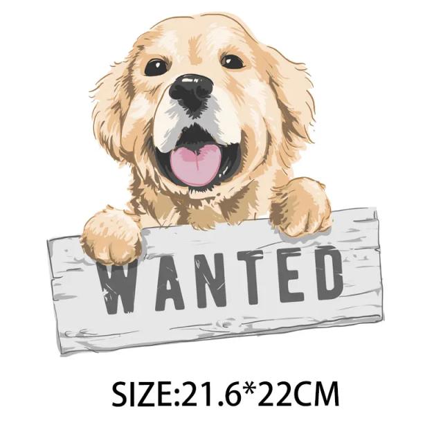 Patches adesivos termossensíveis para roupas e acessórios de animais de estimação