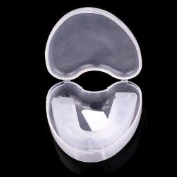 Protetor de boca de plástico para esportes, protetor bucal para todos os esportes, mma, boxe, combate, equipamento de moagem para mergulho, natação - Image 1