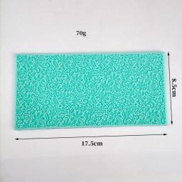 Molde de silicone para Artesanato Artesanal DIY, 3D Lace Mat, Camisola Padrão Texto, Fondant Bolo, Mousse e Sugarcraft, Decoração Home - Image 6