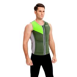 Colete salva-vidas para esportes aquáticos, colete para ski, resgate e natação, neoprene com zíper - Image 3