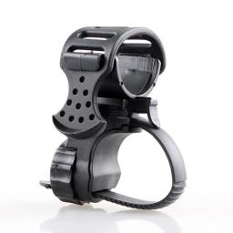 Bicicleta guidão luz suporte, bicicleta lâmpada titular, lanterna LED, farol bomba stand, liberação rápida, grau de montagem peças rotativas - Image 6