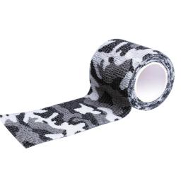 Fita de camuflagem auto-adesiva, bandagem reutilizável, envoltório auto-aderente para acampamento ao ar livre, caça, militar, furtivo do exército, 4,5 m x 5cm - Image 5