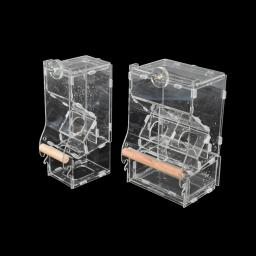 Alimentador automático para pássaros, alimentador para aves, equipamento para alimentação de pássaros, para caranguejos, papagaio, estrelas, pássaros de estimação, dispositivos de alimentação, 1 peça - Image 1
