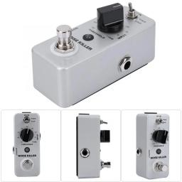 Mooer mini pedal de efeito de guitarra, mini pedal de redução de ruído, 2 modos de trabalho, desvio verdadeiro, acessórios de guitarra concha de metal - Image 5