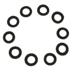 10 peças protetor de pastilhas de feltro para trompete peças de instrumentos de bronze para trompetes - Image 2