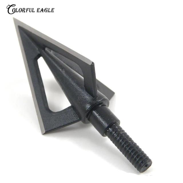 100 grão ao ar livre caça setas broadheads 3 lâminas tiro com arco setas cabeça universal composto acessório de tiro