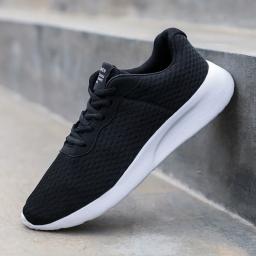Tênis de malha respirável casual para homens e mulheres, tênis de corrida, tênis de caminhada, plus 48, verão - Image 6