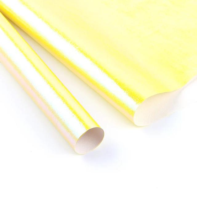 Papel de Embrulho Glitter com Filme Brilhante para Casamentos, Aniversários e Festas – 50x70cm