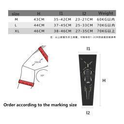 Joelheiras Anti-Colisão para Adultos, Capas de Pernas, Protetor, Proteção, Bicicleta, Ciclismo, Cotovelo, Basquete, Voleibol, Esportes - Image 4