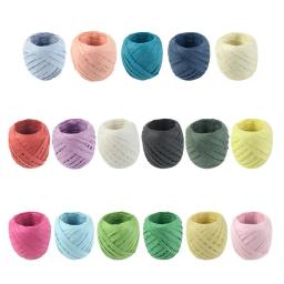 Fita de papel de Raffia, Resistente ao desgaste, Corda de papel multiúso, Envolvimento DIY, Fita de embalagem, 17 cores, 20m/rolo - Image 1