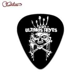 100 peças palheta de guitarra padrão personalizado real ou lágrima pode imprimir nomes e imagem do logotipo - Image 6