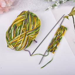 Agulhas de tricô retas de 35cm, em aço inoxidável, gancho de crochê faça você mesmo, ferramentas de tricô, tamanho 2-10mm, ferramentas de costura - Image 6