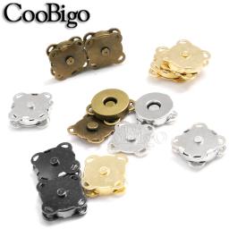 Fecho magnético de metal, botão magnético, fecho de pressão, fivela para bolsa de roupas, acessórios de costura, 10mm 15mm 18mm - Image 5