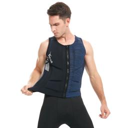 Jaqueta salva-vidas de neoprene para adultos, surf, caiaque, água, esqui, vela, snorkeling reflexivo masculino, coletes salva-vidas para natação, canoagem - Image 3
