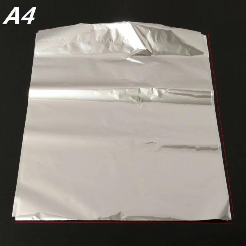 Hot Stamping Foil Paper, Laminação Transferência, Elegance Lasers, Artesanato Impressora, A4, Dourado, Prata, Vermelho, Laminador, 50Pcs - Image 1
