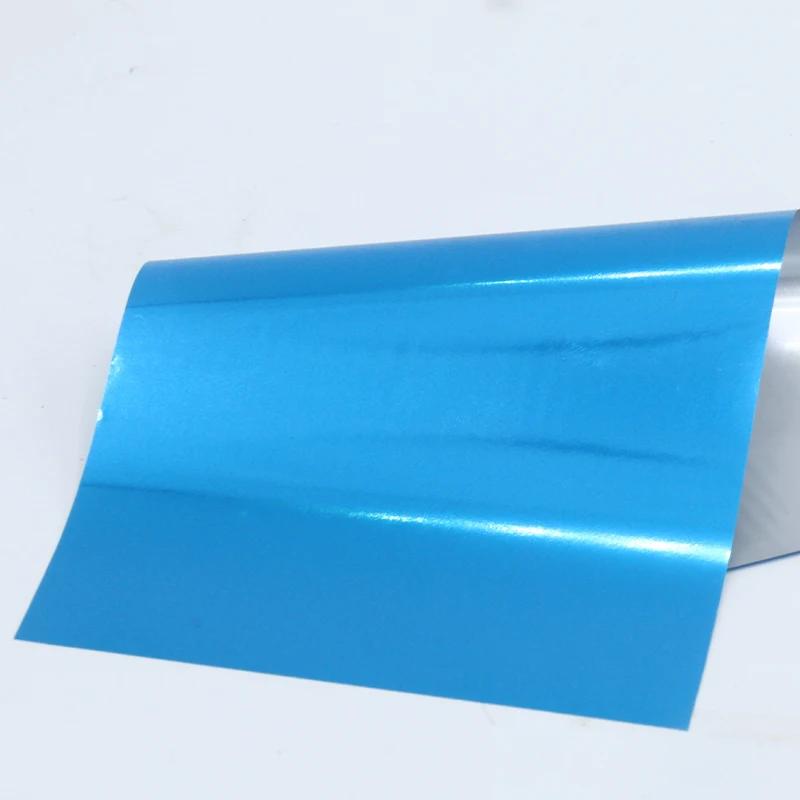 Transferência de calor holográfica alumínio laminador folha, papel de estampagem a quente, artesanato DIY, Ch, 50pcs - Image 1