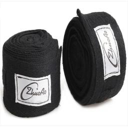 Ataduras de algodão para artes marciais muay thai mma boxe 3 e 5 metros, equipamento de proteção para treinamento de artes marciais eo - Image 4