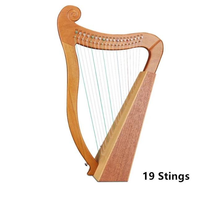 Harpa Jlm de 15 ou 19 Cordas: O Instrumento Musical Portátil e Fácil de Aprender